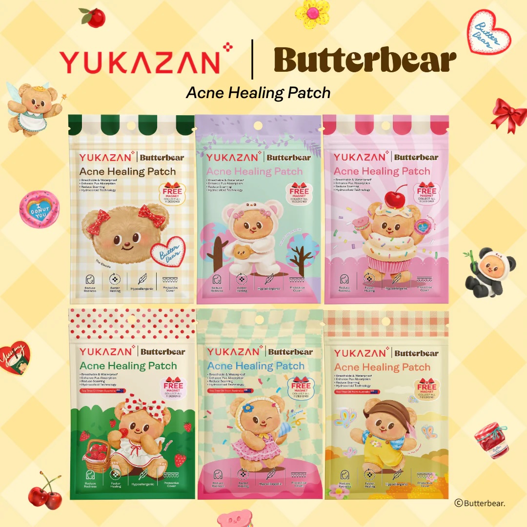 YUKAZAN x Butterbear Acne Healing Patch