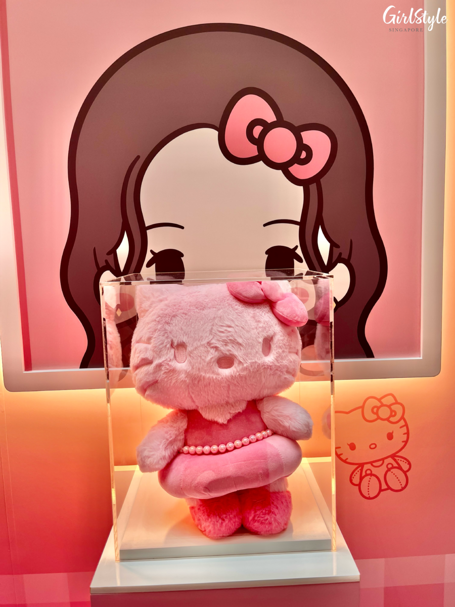 Character Doll 40cm - Hello Kitty x JISOO pop up store in Singapore