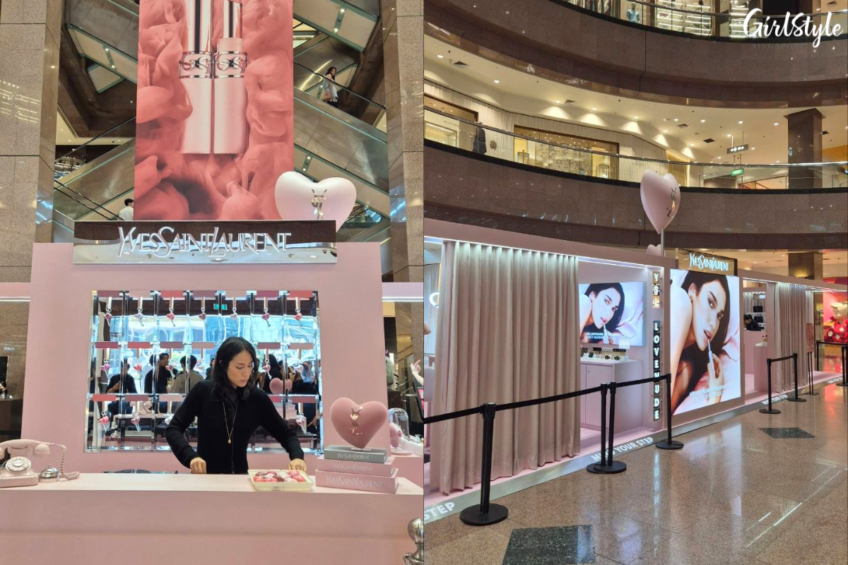 YSL Lovenude Pop-Up