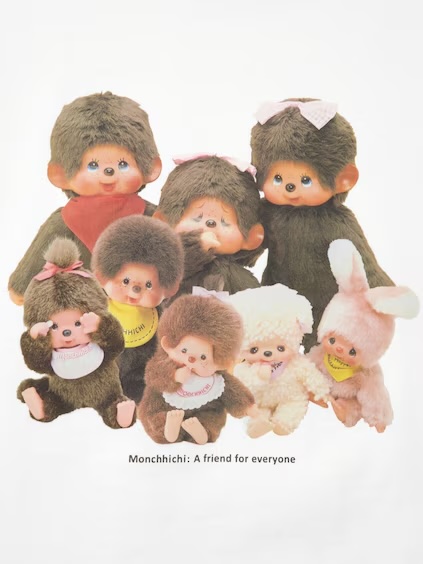 UNIQLO x Monchhichi UT Short Sleeve Graphic T-Shirt - 01 OFF WHITE