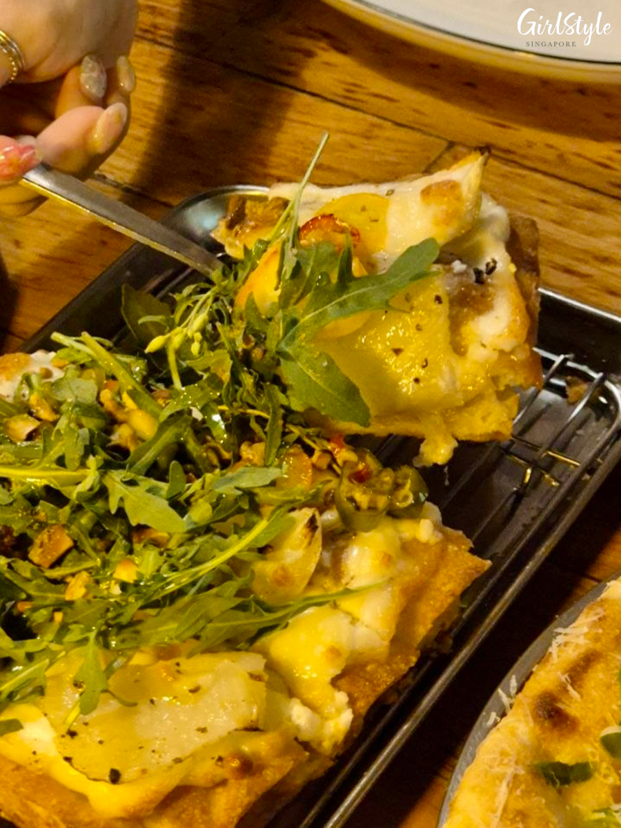 Artichoke Sunny Slice UnderCrunch pizza