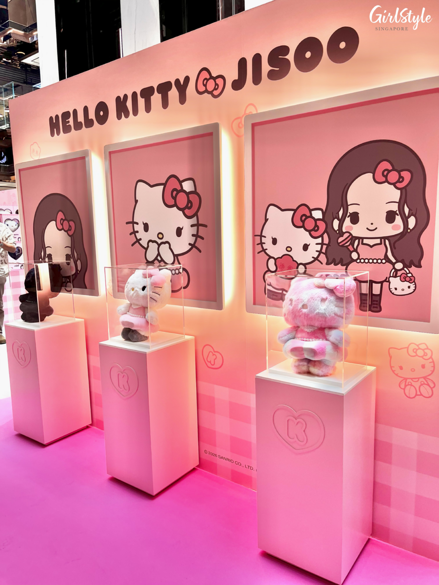 Character Dolls 40cm - Hello Kitty x JISOO pop up store in Singapore