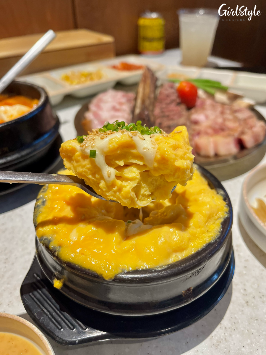 Steamed Egg at Keum Eun Don KBBQ