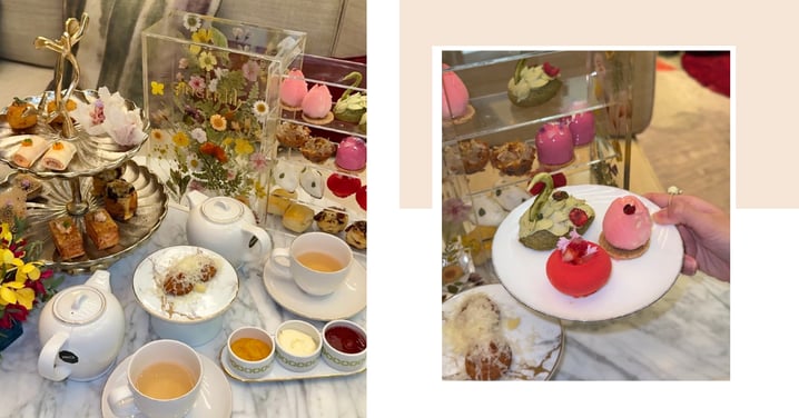Ginger.Lily Has A Gorgeous New Botanical Afternoon Tea Served In Floral Book Stands