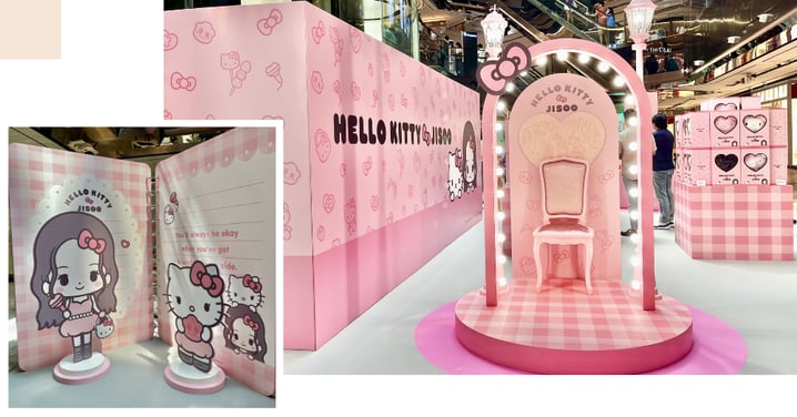 First Look At The Hello Kitty x JISOO Singapore Pop-Up Store At Wisma Atria