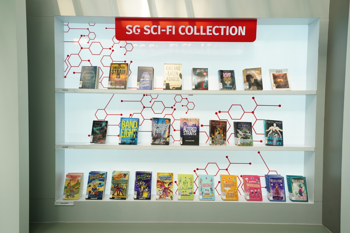Sci-Fi Pop-up Library
