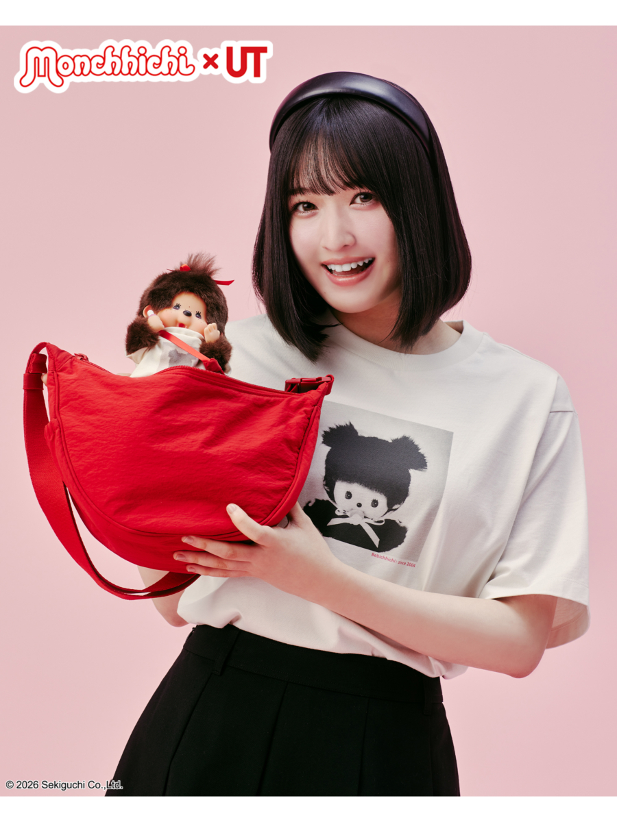 UNIQLO x Monchhichi UT Short Sleeve Graphic T-Shirt - 30 NATURAL