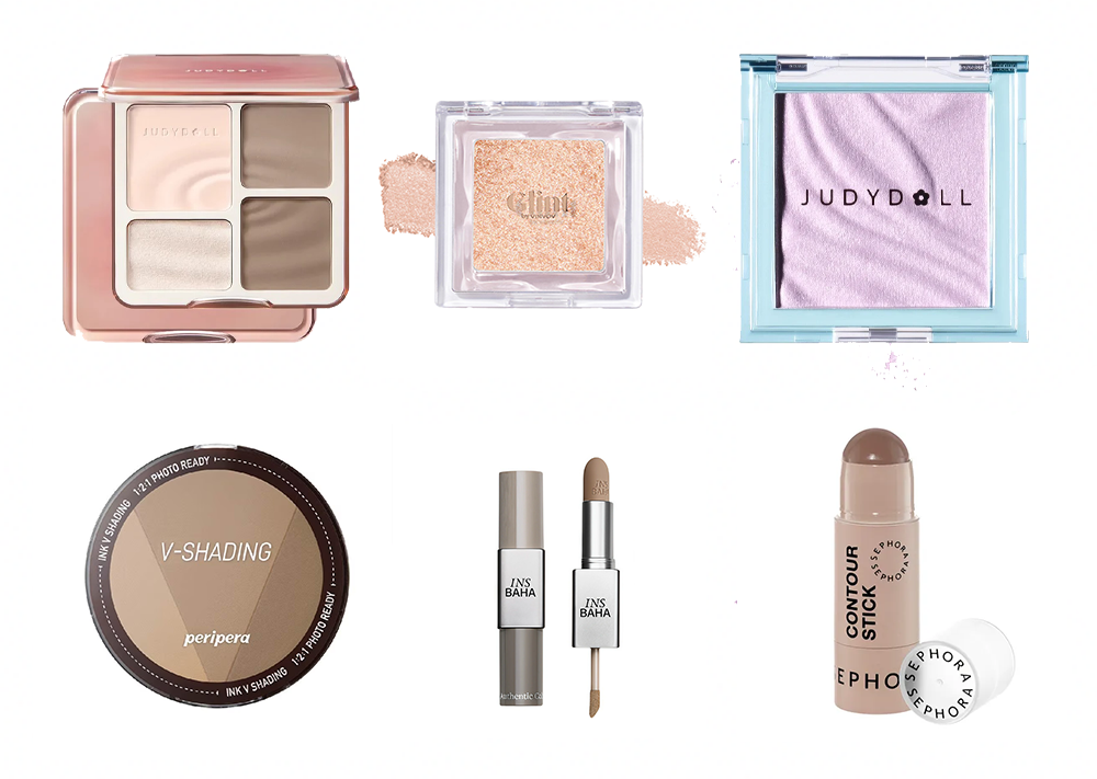 Highlight & Contour products for Olive Skin