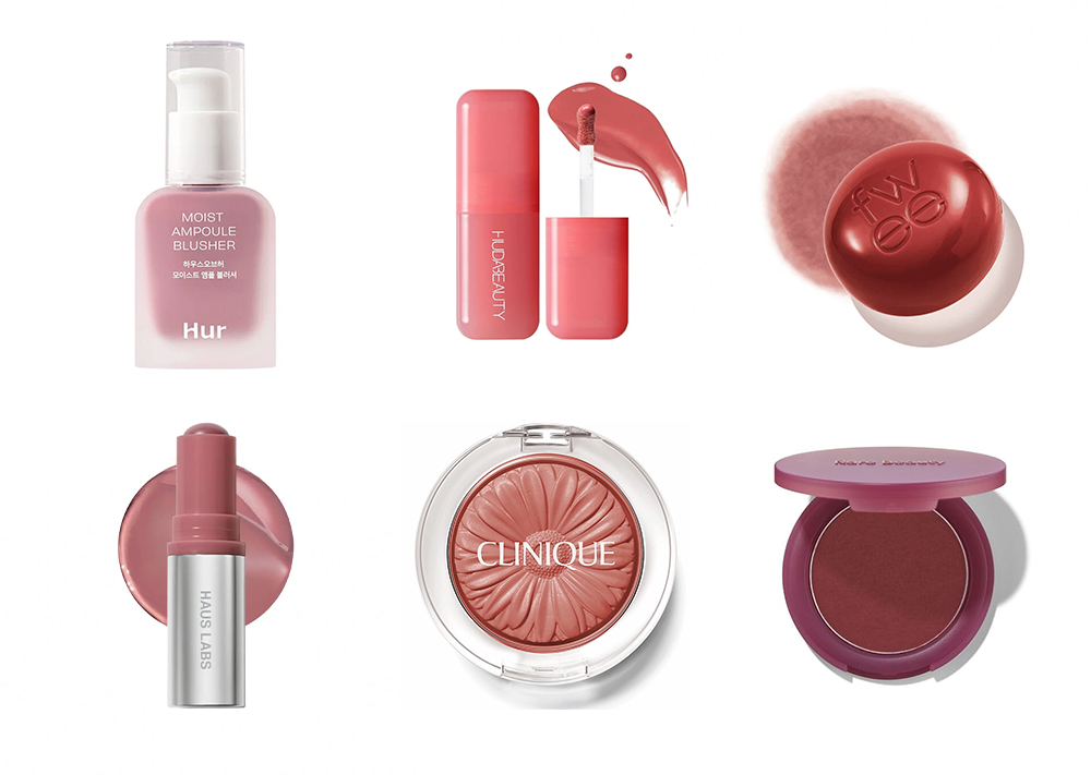 Blushers for olive skin