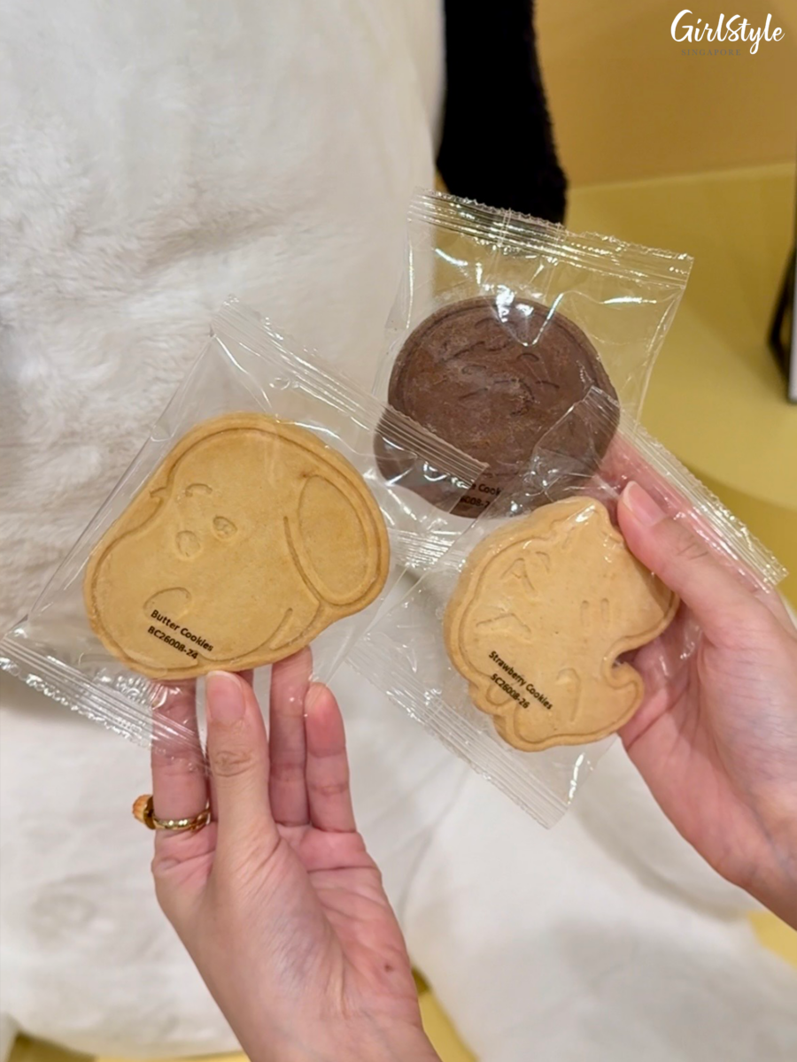 Cookies at the Snoopy Café at WEAVE