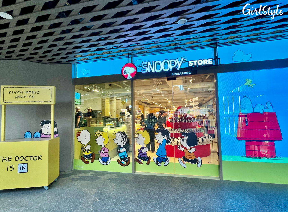 Entrance to Snoopy Store at WEAVE, Resorts World Sentosa