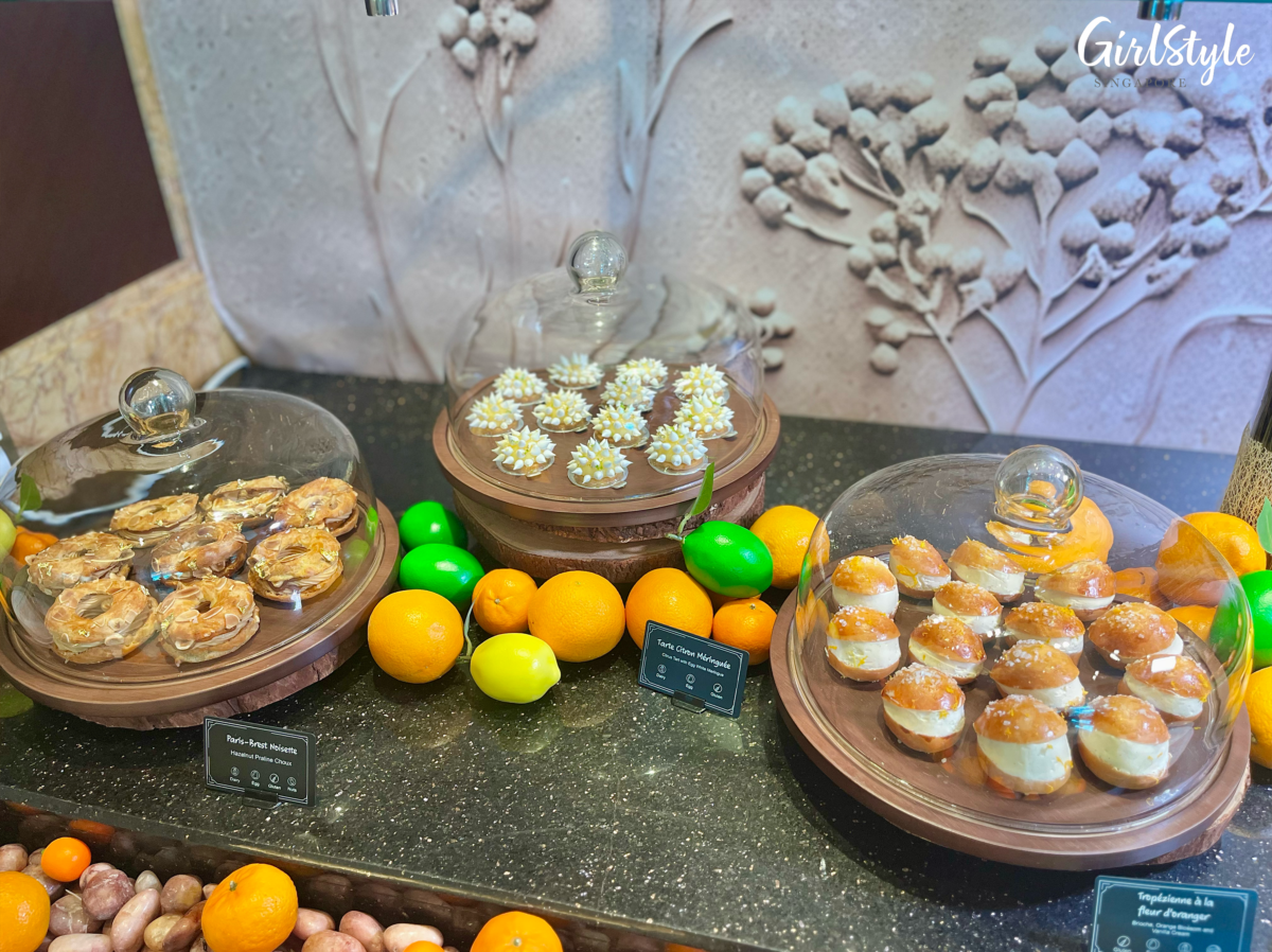 L’Occitane-inspired dessert station