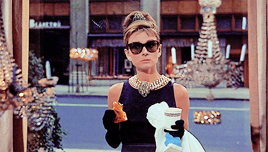 Audrey Hepburn as Holly Golightly in Breakfast At Tiffany's (1961)