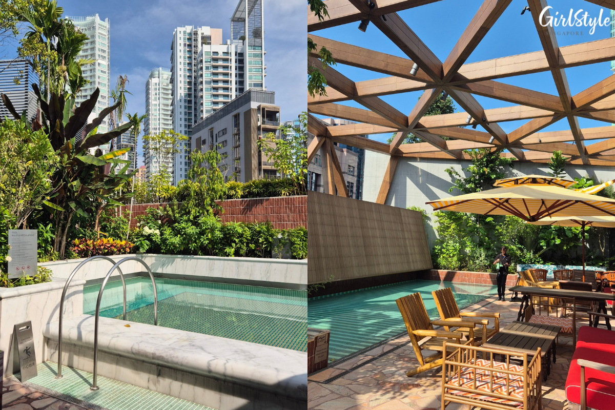 Rooftop pool