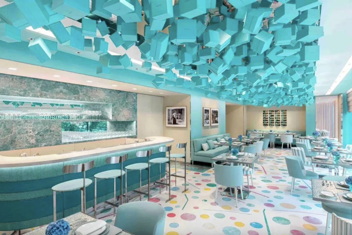 Blue Box Cafe at Causeway Bay, Hong Kong