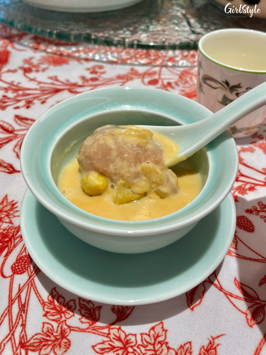 Yam Paste with Ginkgo Nuts at Beng Hiang