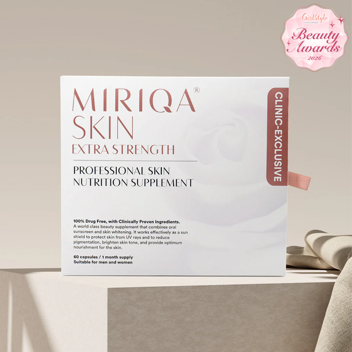 MIRIQA® Professional Skin Nutrition Supplement
