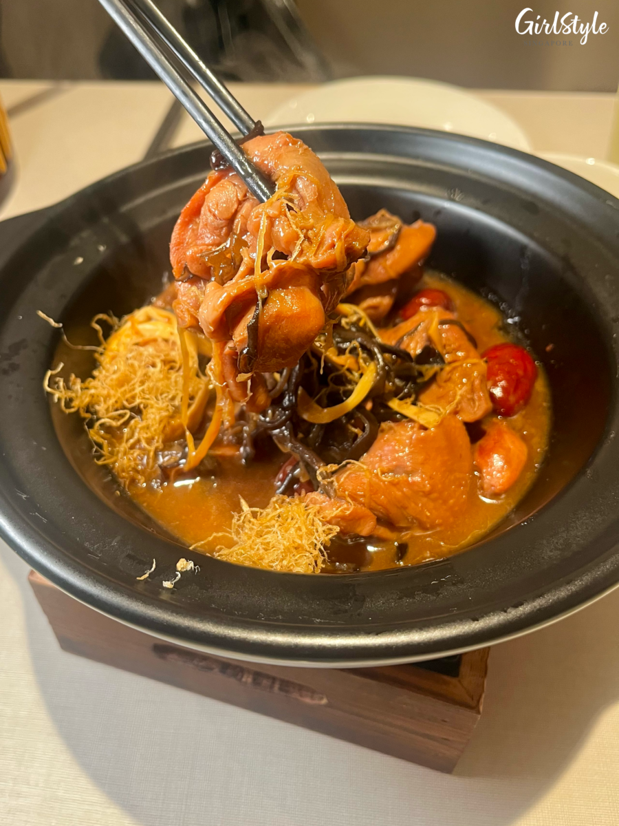 Souper Tang Souper Tang Stewed Yellow Wine Chicken with Tian Ma Botany