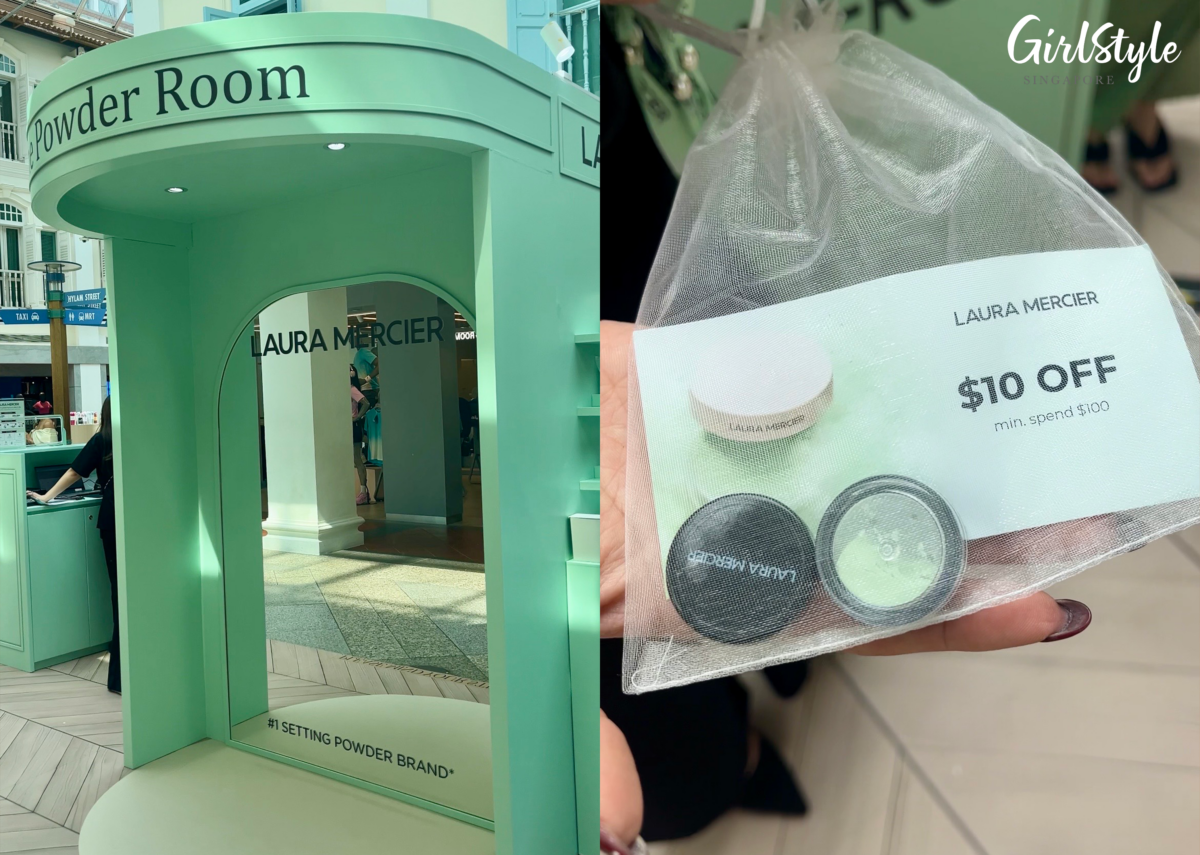 Laura Mercier pop-up at Bugis Junction