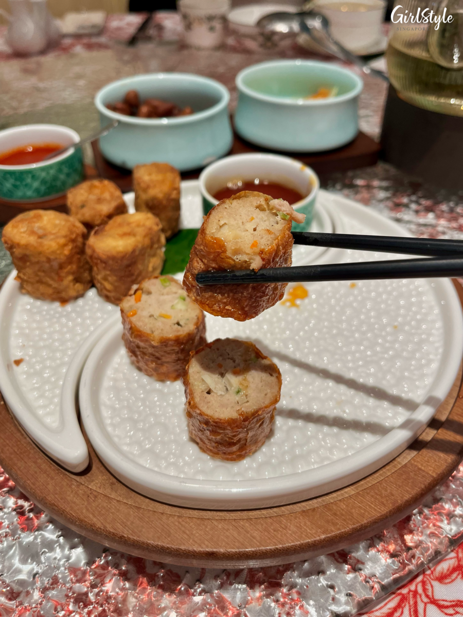 5-Spiced Sausages and Prawn Balls at Beng Hiang