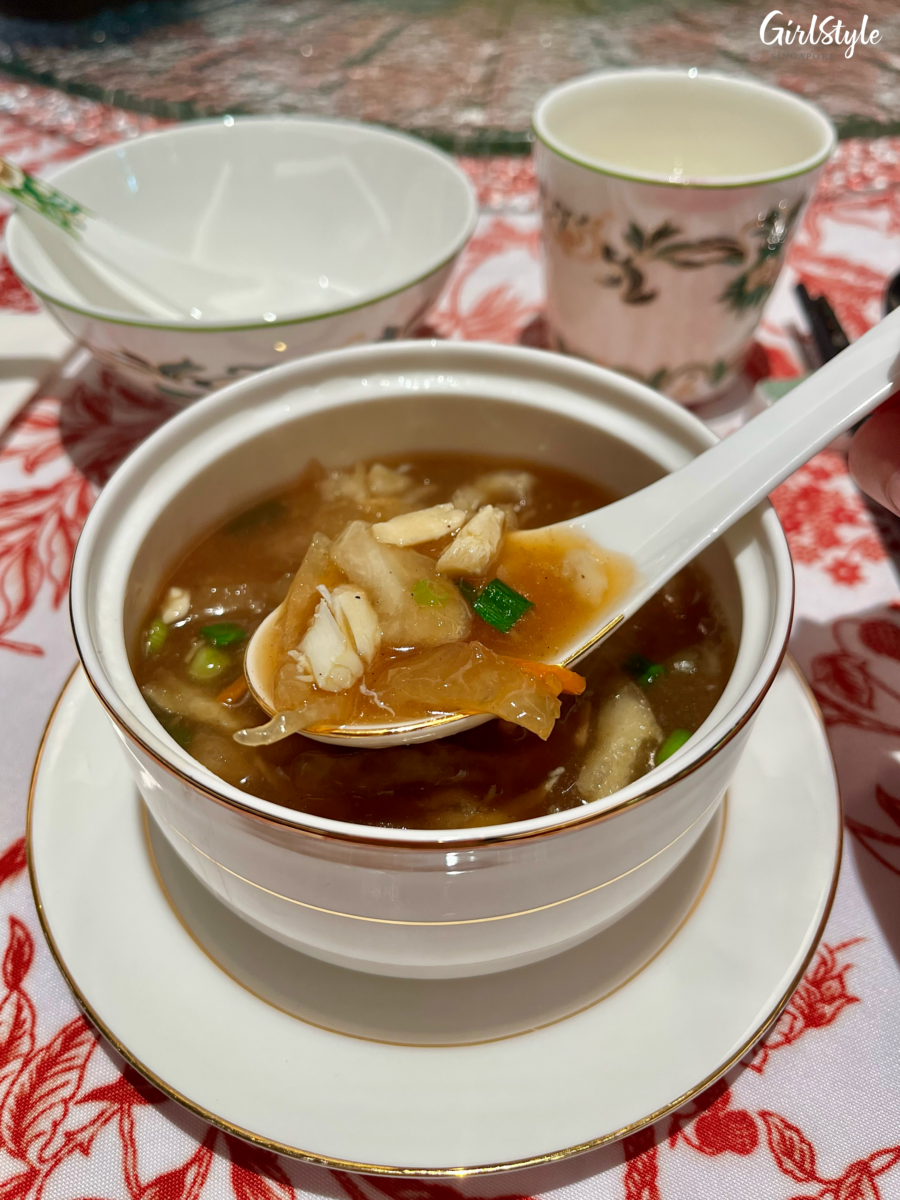 Fish Maw Thick Soup with Crab Meat at Beng Hiang