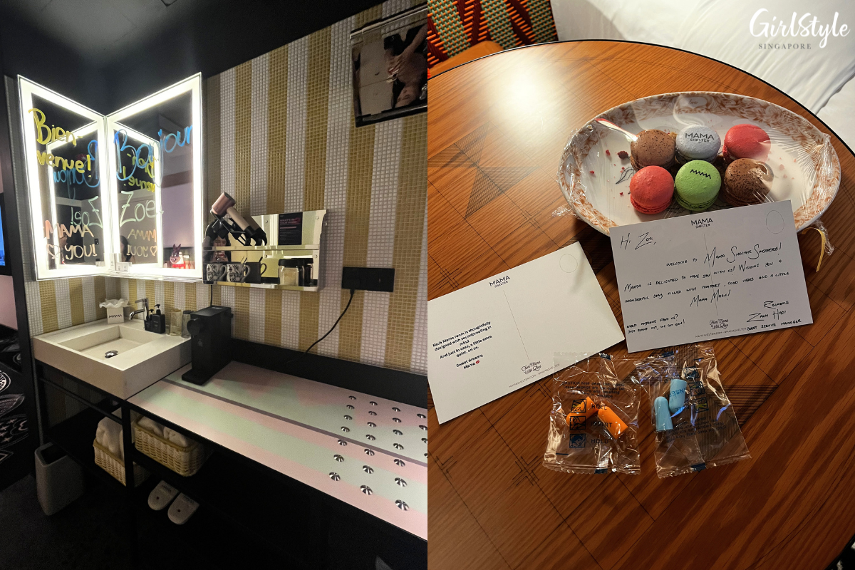 Mama room amenities