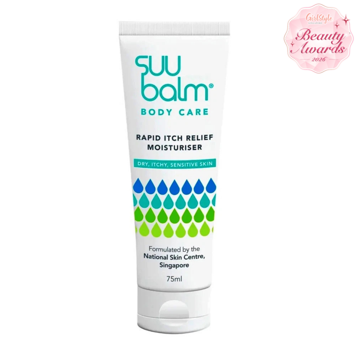 Suu Balm Ceramide Moisturiser Rapid Itch Relief