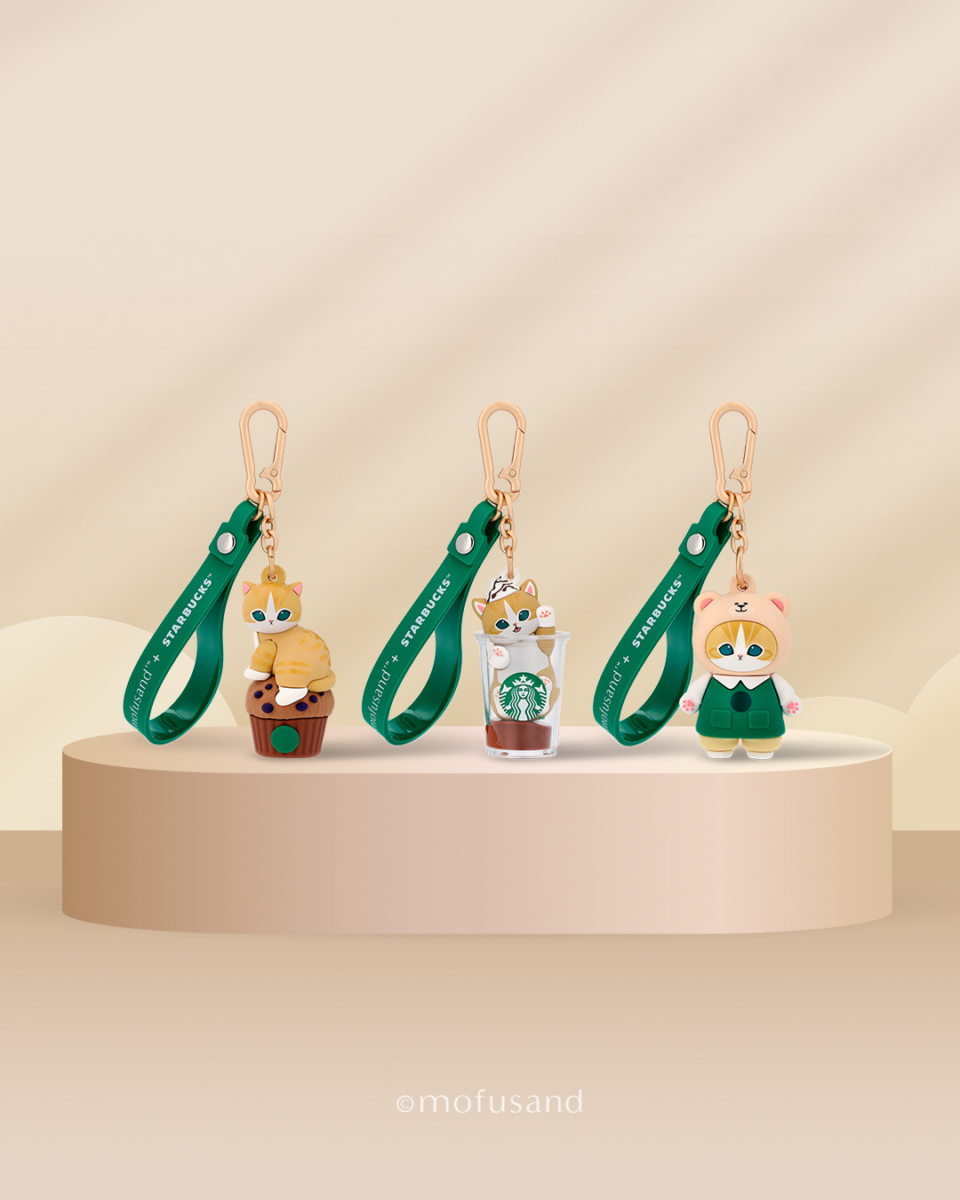 Mofusand + Starbucks Blindbox Items