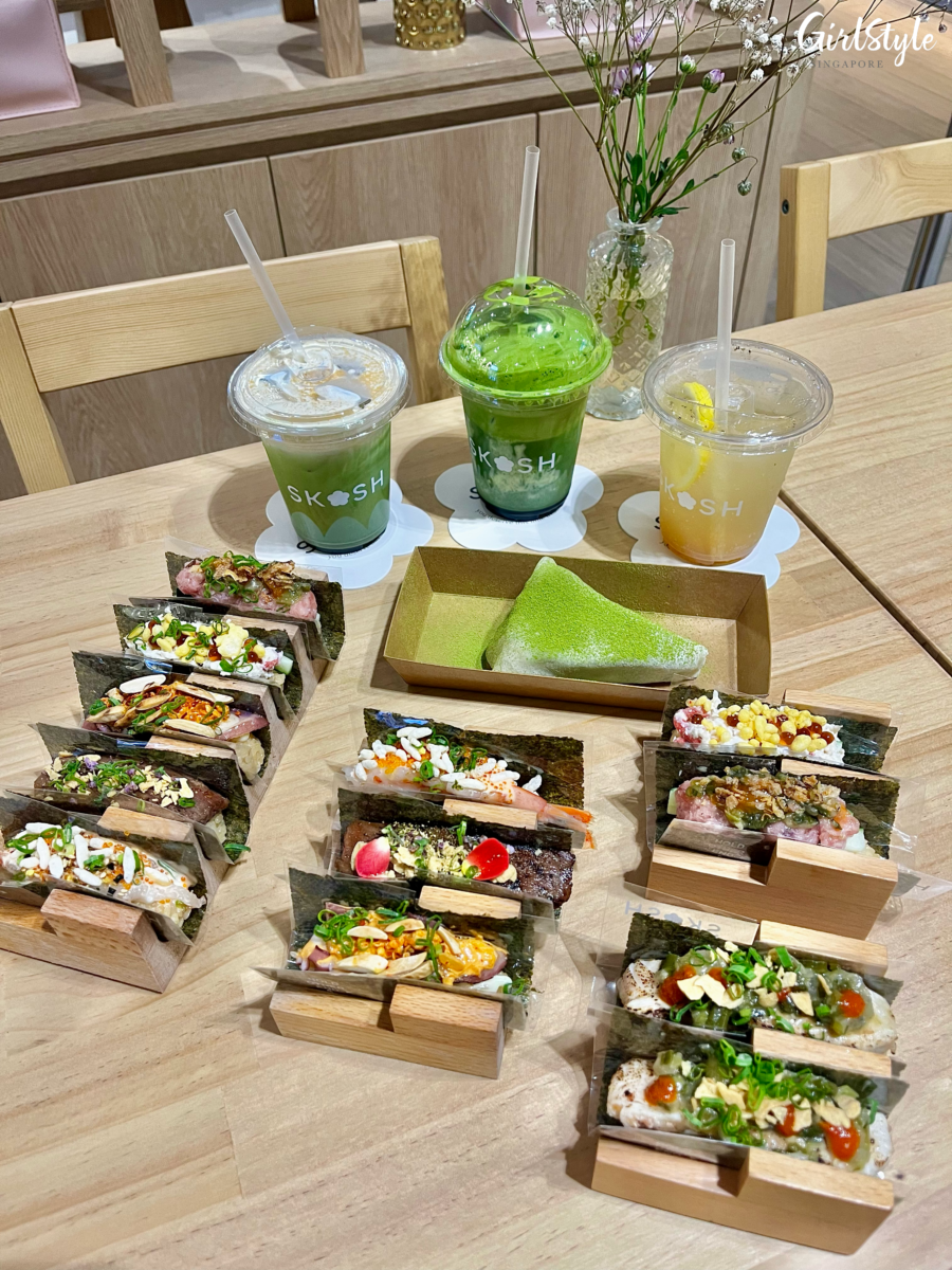 SKOSH Hand Roll & Matcha Bar at Scotts Square